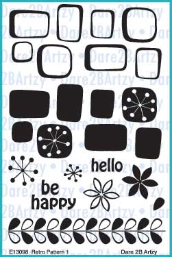 Retro Pattern (Backgrounds) Stamp Set